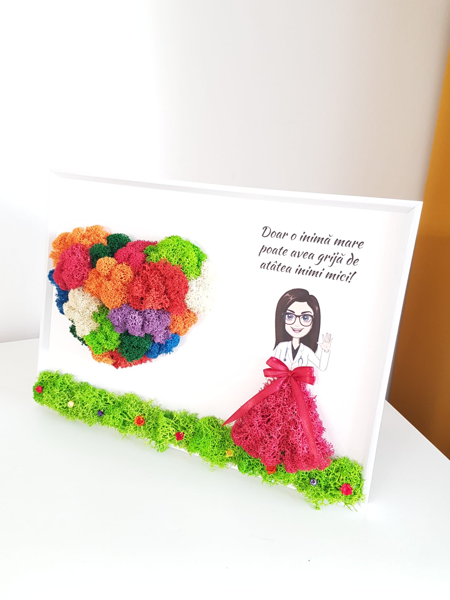 Tablou cu licheni pentru Doctor